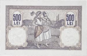 ROUMANIE - ROMANIA 500 lei 26 avril 1919. ... 