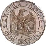 Napoléon III (1852-1870). 5 centimes 1857, ... 