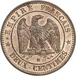 Napoléon III (1852-1870). 2 centimes 1853, ... 