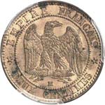 Napoléon III (1852-1870). 2 centimes 1856, ... 