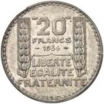III° République (1870-1940). 20 francs ... 