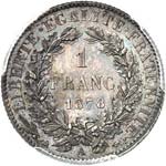 III° République (1870-1940). Franc 1878, ... 
