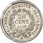 III° République (1870-1940). 20 centimes ... 