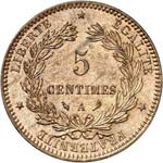 III° République (1870-1940). 5 centimes ... 