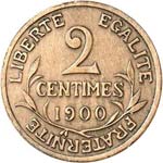 III° République (1870-1940). 2 centimes ... 