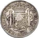 Georges III (1760-1820). 8 reales 1793, ... 