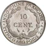 10 cent 19(20), Paris, essai en argent. - ... 