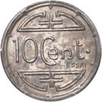 10 centimes 1945, essai ... 