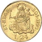 Gênes, République (1528-1797). 24 lire or ... 