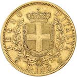 Victor Emmanuel II (1861-1878). 100 Lire, ... 