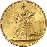 Victor Emmanuel III (1900-1946). 100 lire ... 