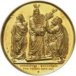 Vatican, Pie IX (1846-1878). Médaille en or ... 