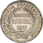 Colonie de la Martinique. Franc (bon pour) ... 