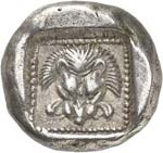 Ionie, Samos (494-439 av. J.C.). Drachme ... 