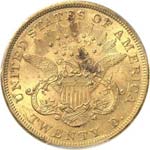 20 dollars Liberté 1873, Philadelphie, 3 ... 