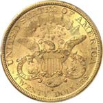 20 dollars Liberté 1877, San Francisco. - ... 