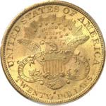 20 dollars Liberté 1890, San Francisco. - ... 