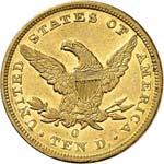 10 dollars Liberté 1852, Nouvelle Orléans. ... 