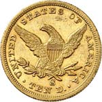 10 dollars Liberté 1856, San Francisco. - ... 