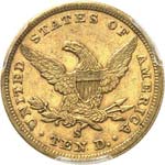 10 dollars Liberté 1857, San Francisco. - ... 