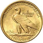 10 dollars Indien 1907, Philadelphie. - Av. ... 