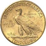 10 dollars Indien 1908, San Francisco. - Av. ... 