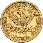 5 dollars Liberté 1871, San Francisco. - ... 