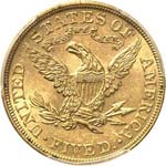 5 dollars Liberté 1898, Philadelphie. - Av. ... 
