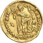 Constantin III (407-411). Solidus, Lyon. - ... 