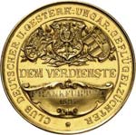 Francfort. Médaille en or 1897, ... 