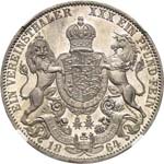 Georg V (1851 - 1866). Thaler 1864, Hanovre. ... 