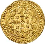 Philippe VI (1328-1350). Couronne d’or. - ... 