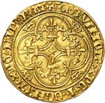 Charles VI (1380-1422). Écu d’or à la ... 