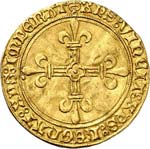 Louis XI (1461-1483). Ecu d’or au soleil, ... 