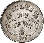 Louis XV (1715-1774), Antilles, Isles du ... 