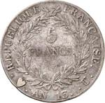 Premier Empire (1804-1814). 5 francs An 13, ... 