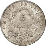Premier Empire (1804-1814). 5 francs 1811, ... 