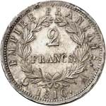 Premier Empire (1804-1814). 2 francs 1810, ... 