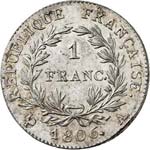 Premier Empire (1804-1814). Franc 1806, ... 