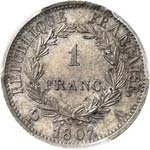 Premier Empire (1804-1814). Franc tête de ... 