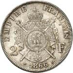 Napoléon III (1852-1870). 2 francs 1866, ... 