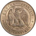 Napoléon III (1852-1870). 10 centimes 1853, ... 