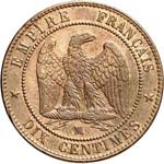 Napoléon III (1852-1870). 10 centimes 1854, ... 