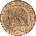 Napoléon III (1852-1870). 10 centimes 1855, ... 
