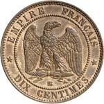 Napoléon III (1852-1870). 10 centimes 1861, ... 