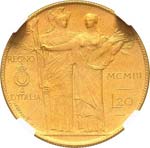 Victor Emmanuel III (1900-1946). 20 lire ... 