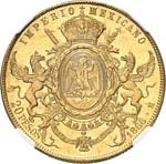 Maximilien Ier (1864-1867). 20 pesos 1866 ... 