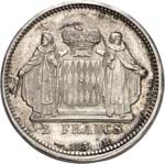 Honoré V (1819-1841). 2 francs 183-, essai ... 