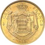 Charles III (1856-1889). 100 francs 1886, ... 