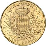 Albert Ier (1889-1922). 100 francs 1904. ... 